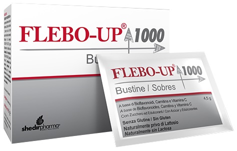 FLEBO-UP 1000 18 BUSTINE 4,5 G - Farmacia Nuova Dr.ssa Gabriella Catellani