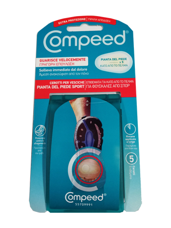 COMPEED VESCICHE PIANTA PIEDE 5 CEROTTI - Farmacia Nuova Dr.ssa Gabriella Catellani