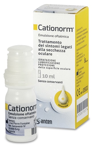 GOCCE OCULARI CATIONORM MULTIDOSE 10 ML - Farmacia Nuova Dr.ssa Gabriella Catellani