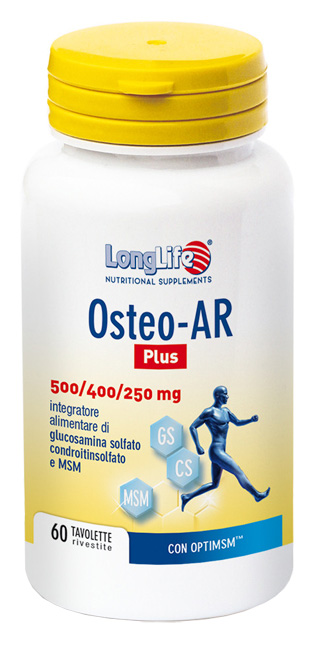 LONGLIFE OSTEO-AR PLUS 60 TAVOLETTE RIVESTITE - Farmacia Nuova Dr.ssa Gabriella Catellani