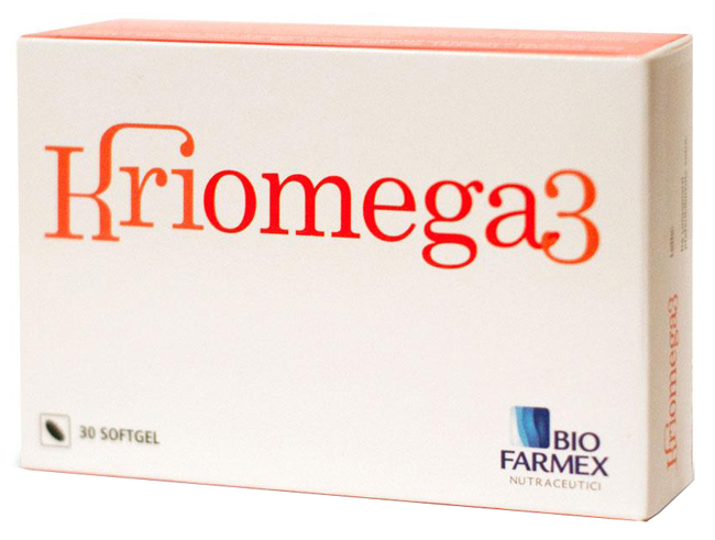 KRIOMEGA 3 30 CAPSULE SOFTGEL - Farmacia Nuova Dr.ssa Gabriella Catellani