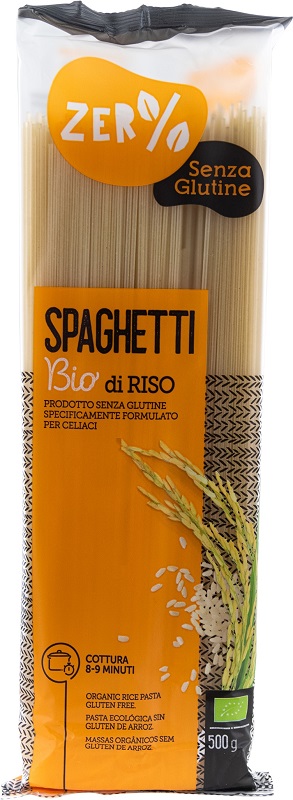 ZERO% GLUTINE PASTA RISO SPAGHETTI SENZA GLUTINE BIO 500 G - Farmacia Nuova Dr.ssa Gabriella Catellani
