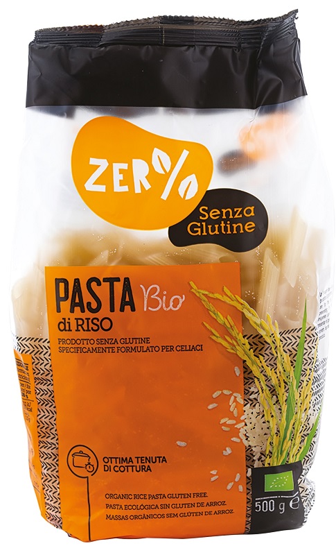 ZERO% GLUTINE PASTA RISO PENNE SENZA GLUTINE BIO 500 G - Farmacia Nuova Dr.ssa Gabriella Catellani