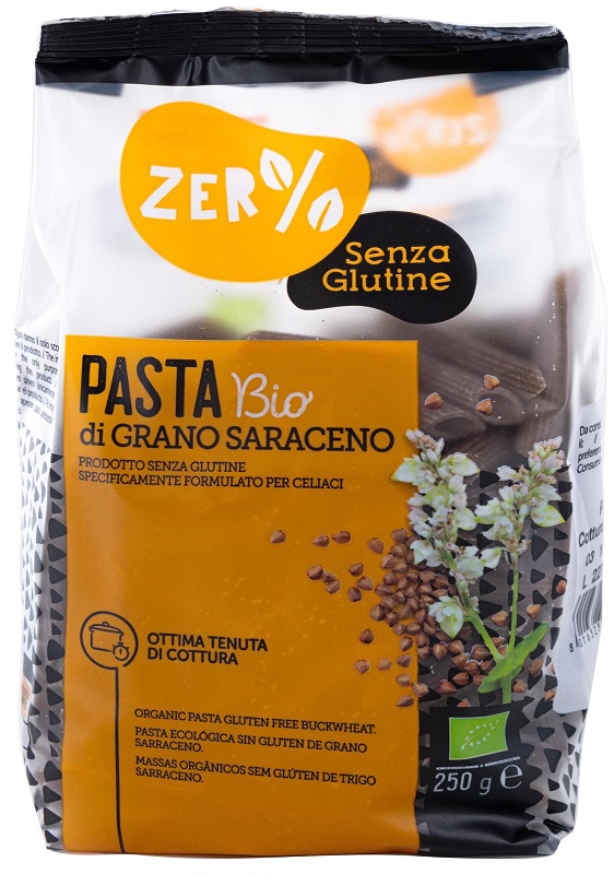 ZERO% GLUTINE PENNE GRANO SARACENO INTEGRALE 250 G - Farmacia Nuova Dr.ssa Gabriella Catellani
