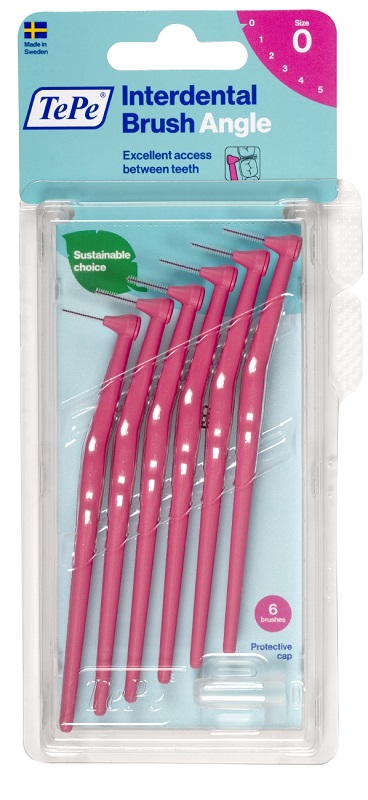 TEPE ANGLE SCOVOLINO ROSA 0,4MM 6 PEZZI - Farmacia Nuova Dr.ssa Gabriella Catellani