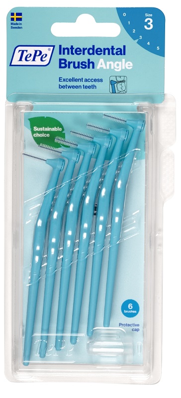 TEPE ANGLE SCOVOLINO BLU 0,6MM 6 PEZZI - Farmacia Nuova Dr.ssa Gabriella Catellani