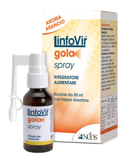 LINFOVIR GOLA SOLUZIONE ISOTONICA SPRAY 30 ML - Farmacia Nuova Dr.ssa Gabriella Catellani