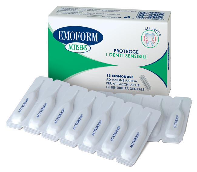 EMOFORM ACTISENS GEL 15 FIALE DA 2 ML - Farmacia Nuova Dr.ssa Gabriella Catellani