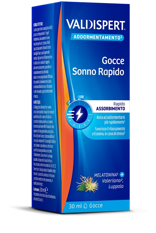 VALDISPERT GOCCE SONNO RAPIDO 30 ML - Farmacia Nuova Dr.ssa Gabriella Catellani