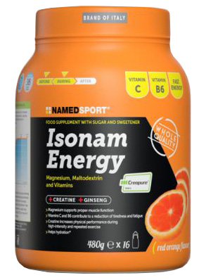 ISONAM ENERGY ORANGE POLVERE 480 G - Farmacia Nuova Dr.ssa Gabriella Catellani