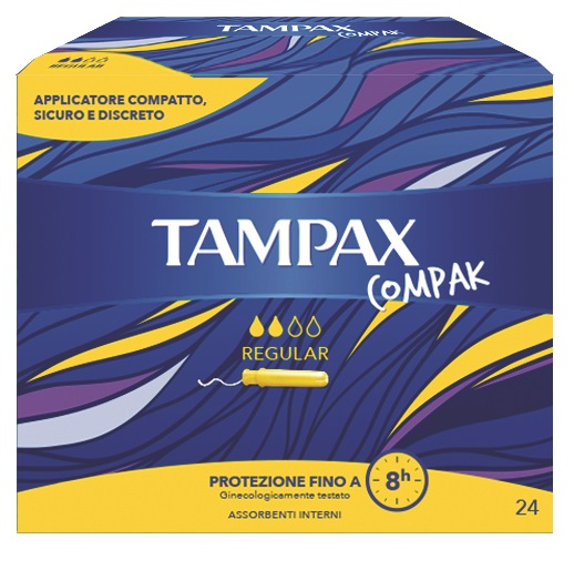 TAMPAX COMPAX REGULAR 24 PEZZI - Farmacia Nuova Dr.ssa Gabriella Catellani