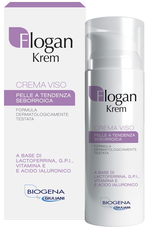 FLOGANKREM CREMA VISO PELLE TENDENZA SEBORROICA 50 ML - Farmacia Nuova Dr.ssa Gabriella Catellani