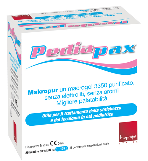 PEDIAPAX POLVERE 20 BUSTINE 13,125 G - Farmacia Nuova Dr.ssa Gabriella Catellani