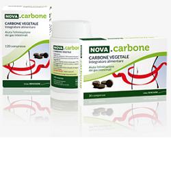 NOVA CARBONE VEGETALE 120 COMPRESSE - Farmacia Nuova Dr.ssa Gabriella Catellani