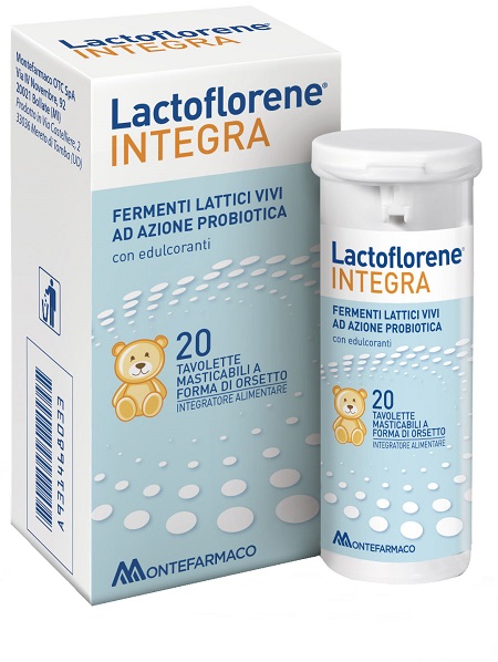 LACTOFLORENE INTEGRA 20 TAVOLETTE - Farmacia Nuova Dr.ssa Gabriella Catellani