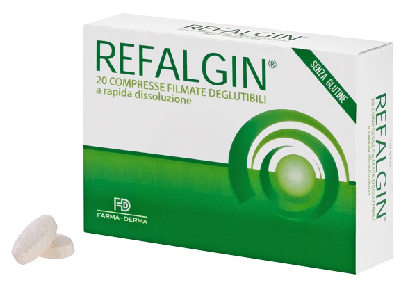 REFALGIN 20 COMPRESSE FILMATE DEGLUTIBILI - Farmacia Nuova Dr.ssa Gabriella Catellani