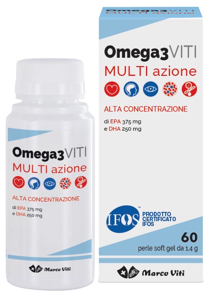 VITI OMEGA3 MULTIAZIONE 60 PERLE - Farmacia Nuova Dr.ssa Gabriella Catellani
