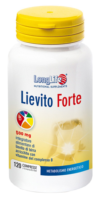 LONGLIFE LIEVITO FORTE 120 COMPRESSE - Farmacia Nuova Dr.ssa Gabriella Catellani