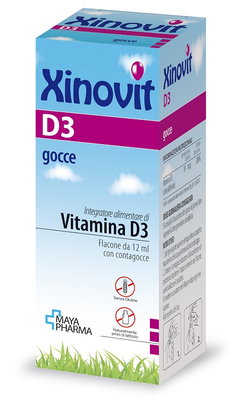 XINOVIT D3 GOCCE 12 ML - Farmacia Nuova Dr.ssa Gabriella Catellani