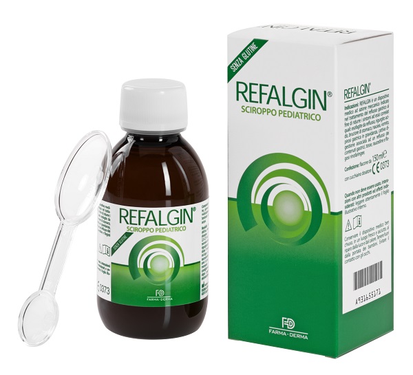 REFALGIN SCIROPPO PEDIATRICO 150 ML - Farmacia Nuova Dr.ssa Gabriella Catellani