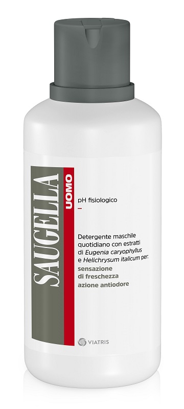 SAUGELLA UOMO PH FISIOLOGICO DETERGENTE MASCHILE 500 ML - Farmacia Nuova Dr.ssa Gabriella Catellani