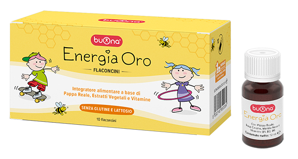 BUONA ENERGIA ORO 10 FLACONCINI DA 10 ML - Farmacia Nuova Dr.ssa Gabriella Catellani