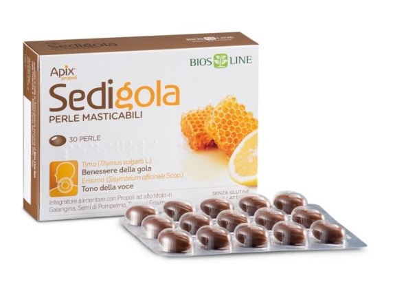 SEDIGOLA PERLE MASTICABILI 30 PERLE - Farmacia Nuova Dr.ssa Gabriella Catellani