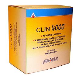CLIN 4000 LASSATIVO 30 BUSTINE MONOUSO 10 G SENZA ZUCCHERO - Farmacia Nuova Dr.ssa Gabriella Catellani