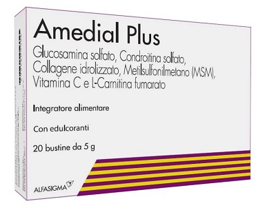 AMEDIAL PLUS 20 BUSTINE 5 G - Farmacia Nuova Dr.ssa Gabriella Catellani