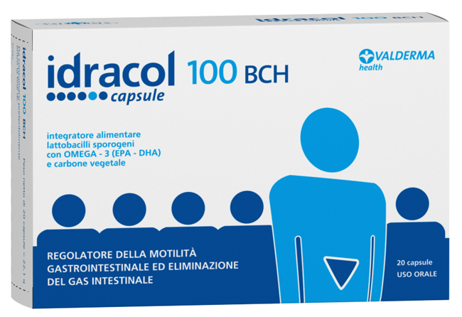 IDRACOL 100 BCH 20 CAPSULE - Farmacia Nuova Dr.ssa Gabriella Catellani