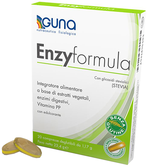 ENZYFORMULA 20 COMPRESSE DEGLUTIBILI - Farmacia Nuova Dr.ssa Gabriella Catellani