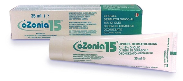 OZONIA 15 LIPOGEL DERMATOLOGICO ALL'OZONO 35 ML - Farmacia Nuova Dr.ssa Gabriella Catellani