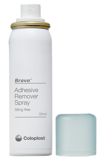 BRAVA SPRAY REMOVER PER DISTACCO DOLCE ADESIVI E DISPOSITIVI PER STOMIA 50 ML - Farmacia Nuova Dr.ssa Gabriella Catellani