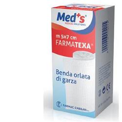 BENDA MEDS FARMATEXA ORLATA 12/8 CM 5X5M - Farmacia Nuova Dr.ssa Gabriella Catellani