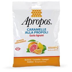 APROPOS CARAMELLE ALLA PROPOLI GUSTO AGRUMI 50 G - Farmacia Nuova Dr.ssa Gabriella Catellani