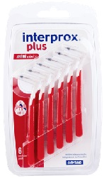 INTERPROX PLUS MINICONICO ROSSO 6 PEZZI - Farmacia Nuova Dr.ssa Gabriella Catellani