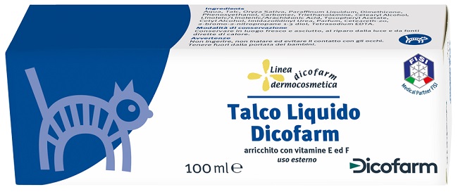 DICOFARM TALCO LIQUIDO 100 ML - Farmacia Nuova Dr.ssa Gabriella Catellani