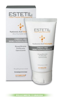 ESTETIL CREMA VISO SEBONORM PELLI MISTE E GRASSE 40 ML - Farmacia Nuova Dr.ssa Gabriella Catellani