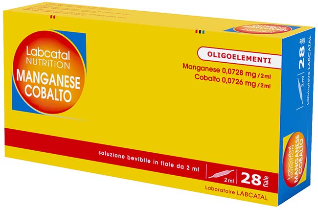 LABCATAL NUTRITION MANGANESE/COBALTO 28 FIALE 2 ML - Farmacia Nuova Dr.ssa Gabriella Catellani