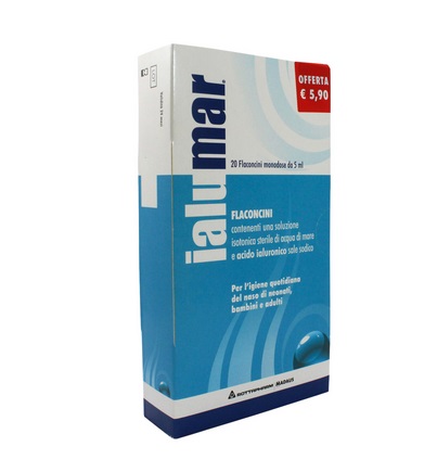 SOLUZIONE ISOTONICA IALUMAR 20 FLACONCINI MONODOSE 5 ML - Farmacia Nuova Dr.ssa Gabriella Catellani