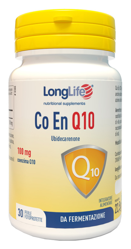 LONGLIFE CO EN Q10 100MG 30 PERLE FOTOPROTETTE - Farmacia Nuova Dr.ssa Gabriella Catellani