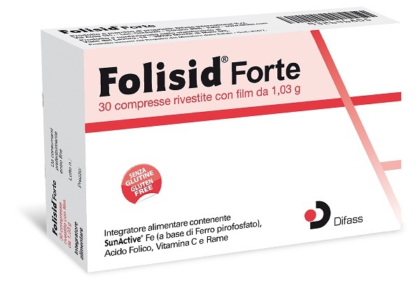 FOLISID FORTE 30 COMPRESSE 3,9 G - Farmacia Nuova Dr.ssa Gabriella Catellani