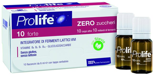 PROLIFE 10 MILIARDI ZERO ZUCCHERO 10 FLACONI DA 8 ML - Farmacia Nuova Dr.ssa Gabriella Catellani
