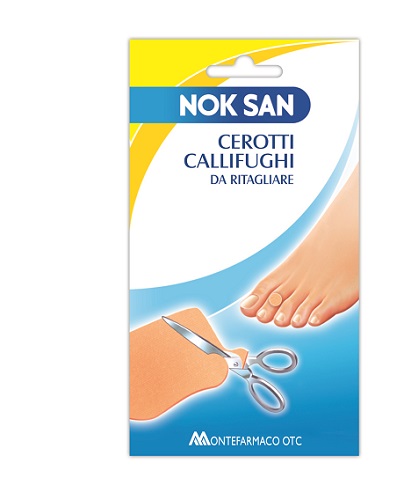 NOK SAN CEROTTI CALLIFUGO RITAGLIABILE 2 PEZZI - Farmacia Nuova Dr.ssa Gabriella Catellani