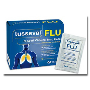 TUSSEVAL FLU 12 BUSTINE SOLUBILI - Farmacia Nuova Dr.ssa Gabriella Catellani