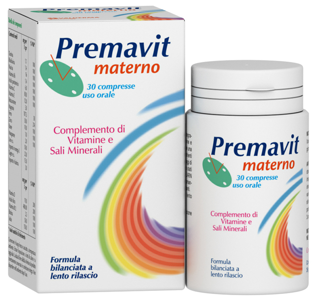 PREMAVIT MATERNO 30 COMPRESSE - Farmacia Nuova Dr.ssa Gabriella Catellani