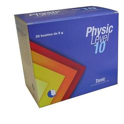 PHYSIC LEVEL 10 TONIC 20 BUSTINE 8 G - Farmacia Nuova Dr.ssa Gabriella Catellani