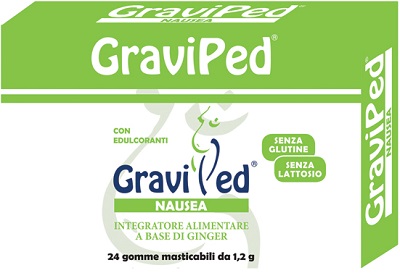 GRAVIPED NAUSEA 24 CHEWING GUM 1,2 G - Farmacia Nuova Dr.ssa Gabriella Catellani