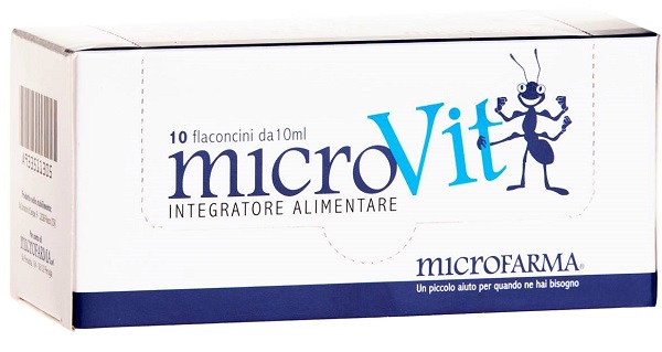 MICROVIT 10 FLACONCINI DA 10 ML - Farmacia Nuova Dr.ssa Gabriella Catellani