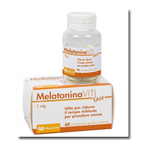 MELATONINA VITI FAST 1MG 60 COMPRESSE GUSTO ARANCIA - Farmacia Nuova Dr.ssa Gabriella Catellani